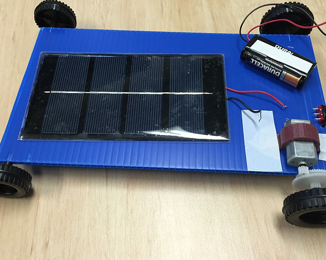 <p>Solar car experiment</p>